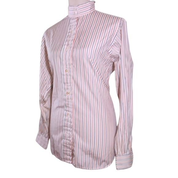 T M Lewin Tops - VIntage Red White & Blue Dress Shirt